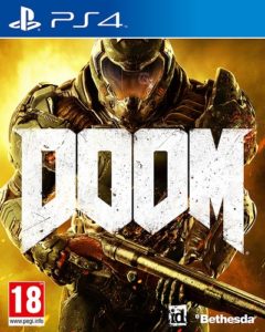 Doom PS4 Cover Art