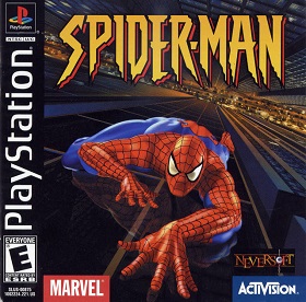 The first Spider-Man game I played back on the PlayStation 1.