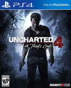 Uncharted 4 PS4 Cover Art