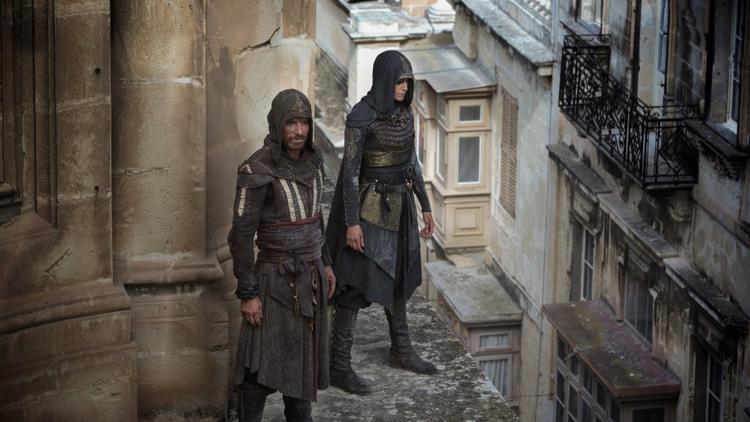 Aguilar (Michael Fassbender) and Maria (Ariane Labed)
