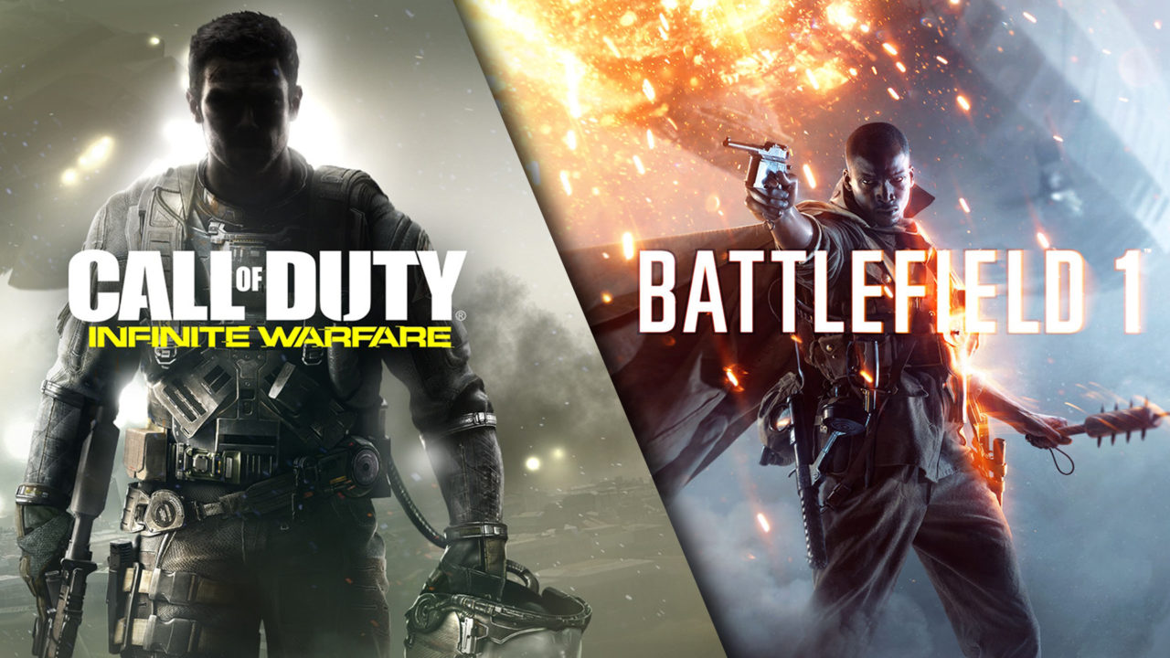 CoD:IW or Battlefield 1; which will you pick?