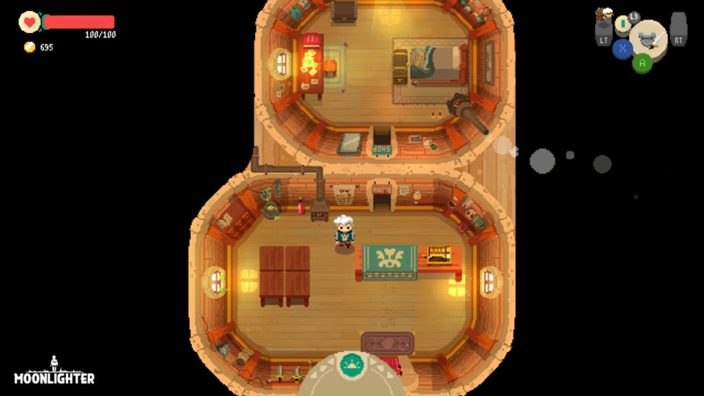 Moonlighter Shop Inside