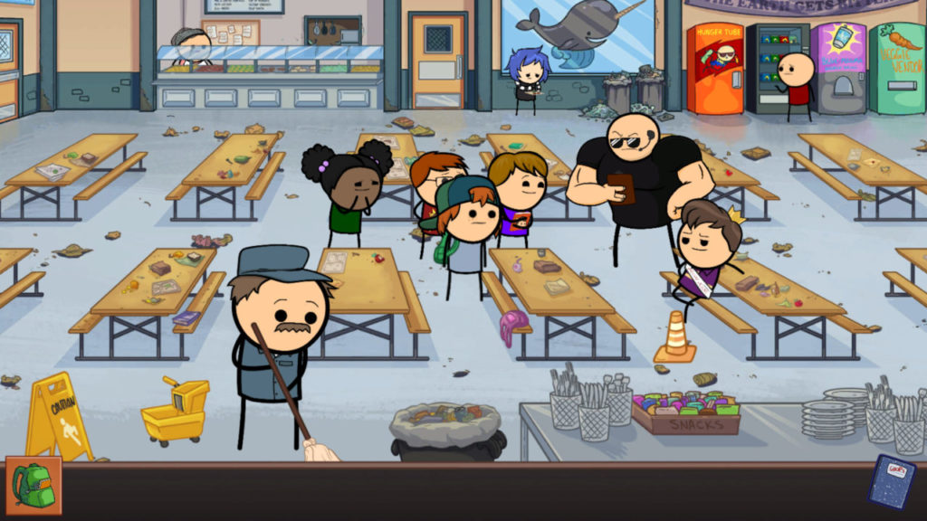 Cyanide and Happiness Freakpocalypse Coop in Cafeteria
