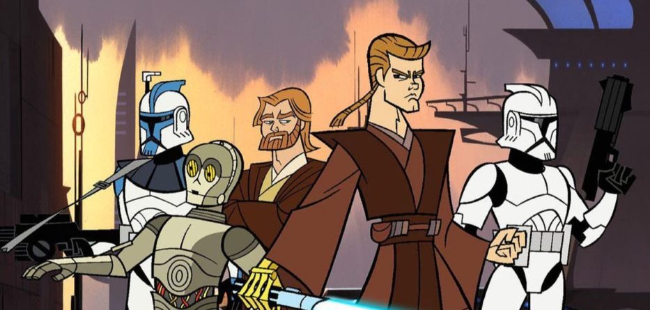 the Clone Wars 2D Micro-Series 
