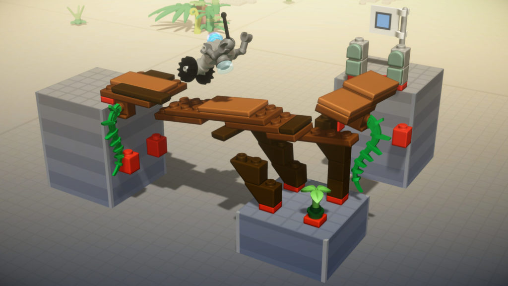 Fan's Lego Terraria build tackles bosses, mining escapades